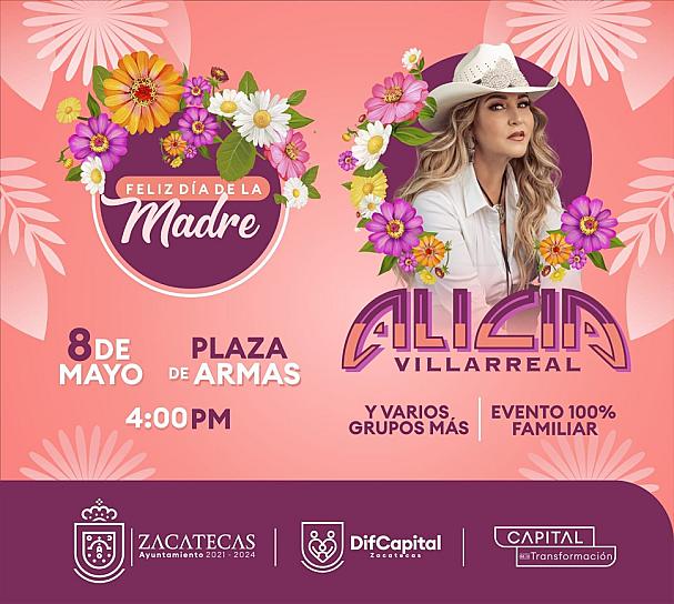 TODO LISTO PARA CELEBRAR A LAS MADRES CAPITALINAS CON ALICIA VILLARREAL