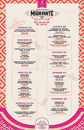 TODO LISTO PARA CELEBRAR LA SEMANA DEL MIGRANTE EN JEREZ