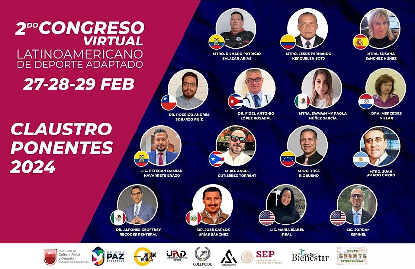 TODO LISTO PARA EL CONGRESO VIRTUAL DE DEPORTE ADAPTADO