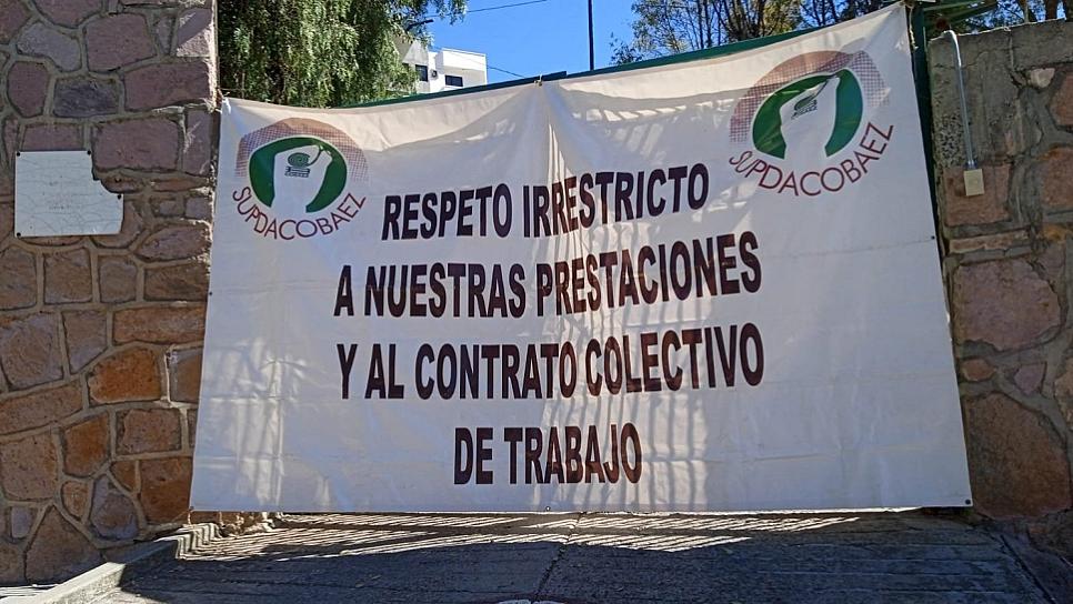 TOMAN PLANTELES DEL COBAEZ POR FALTA DE AUMENTO SALARIAL 