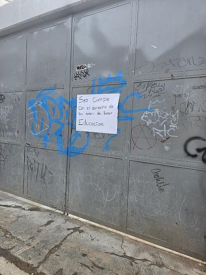 TOMAN PRIMARIA MARÍA W. DE LÓPEZ ORTIZ POR FALTA DE DOCENTES