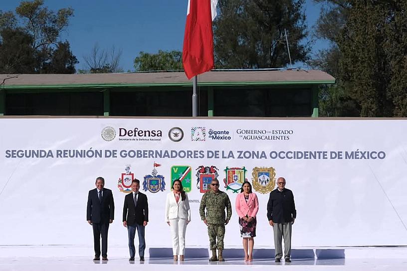 Trabajan gobernadores de la Zona Occidente de México estrategias de seguridad