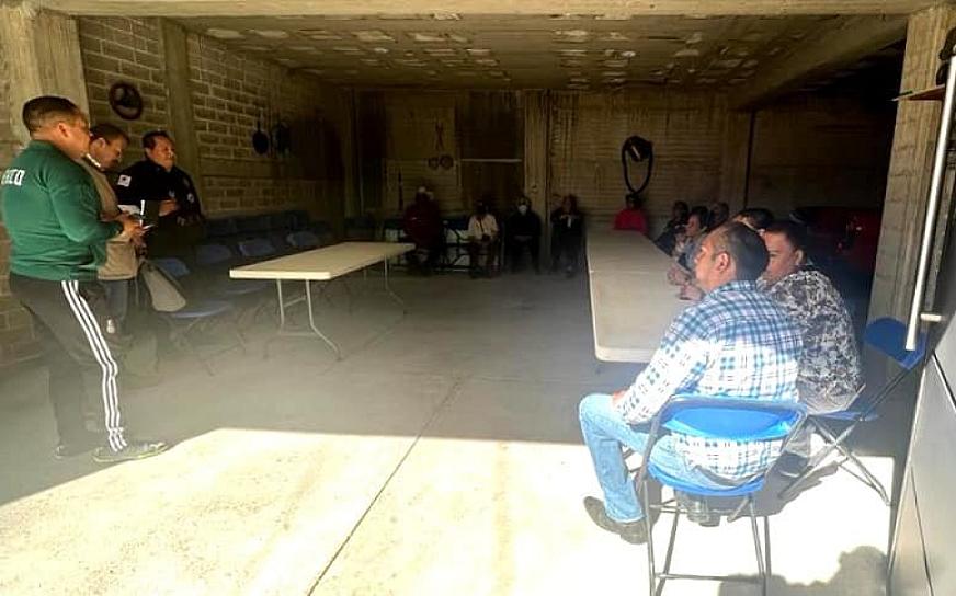 TRABAJA POLICÍA MUNICIPAL CAPITALINA JUNTO A CIUDADANOS