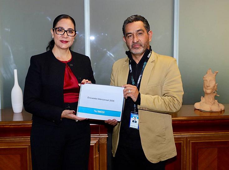 TRABAJARÁN SEZ E INEGI EN ENCUESTA INTERCENSAL 2025 