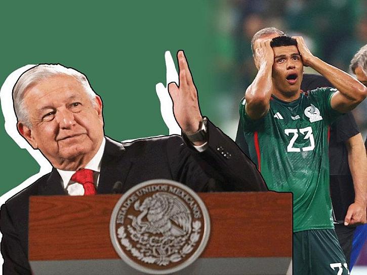 TRAS FRACASO DEL TRI, AMLO PIDE FORMAR MEJORES FUTBOLISTAS
