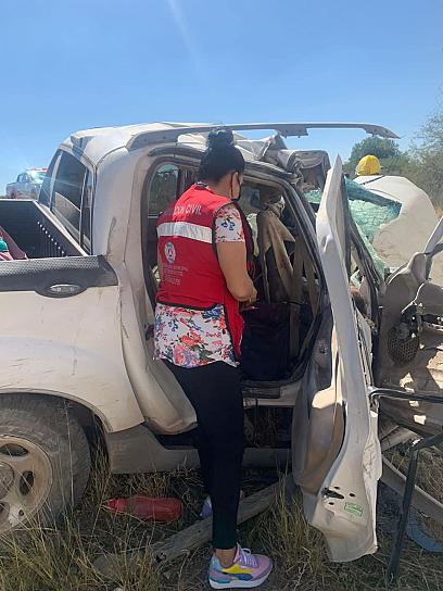 TRES JÓVENES MUERTOS Y CUATRO HERIDOS, SALDO DE UN CHOQUE EN TRANCOSO 