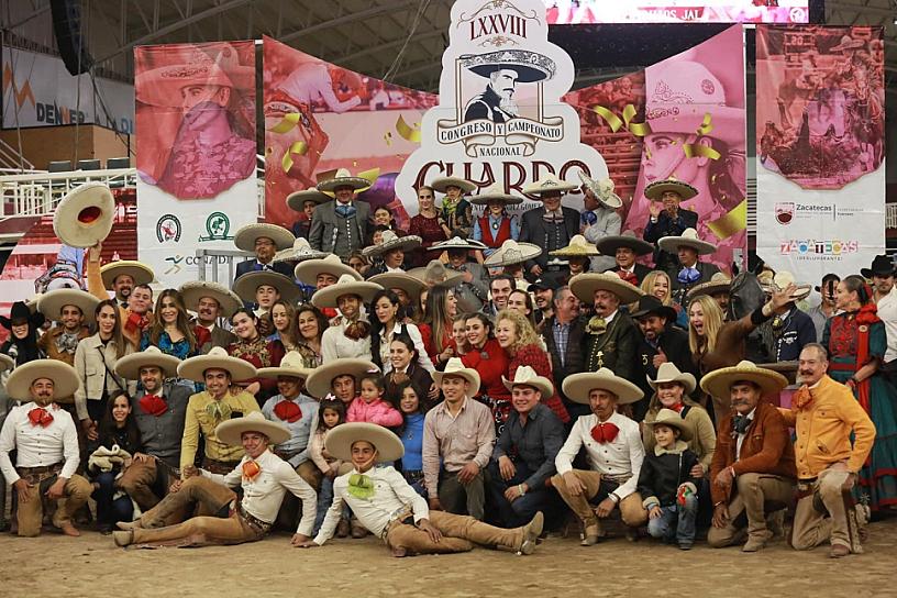TRES POTRILLOS, CAMPEÓN DEL CONGRESO NACIONAL CHARRO
