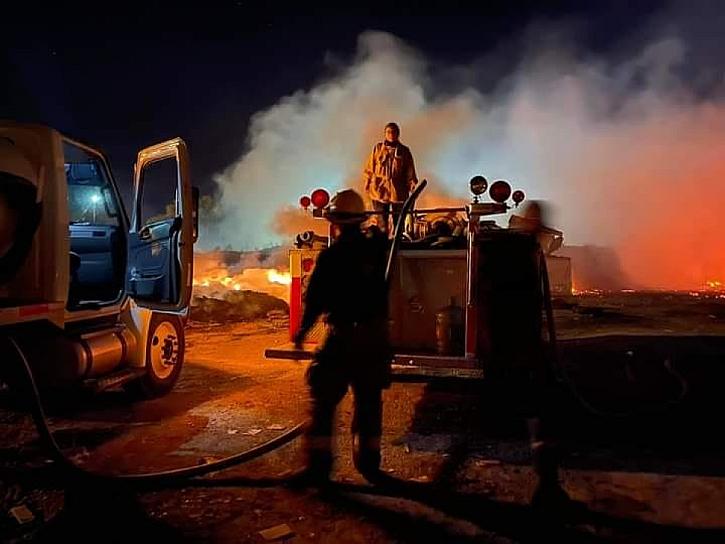 ACTIVO, INCENDIO DE UNA BODEGA EN LA ESCONDIDA