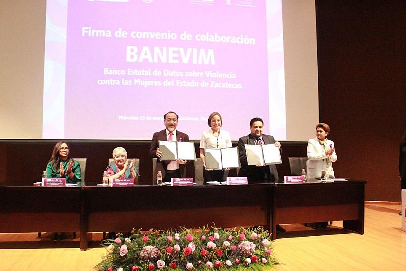 TRIJEZ, IEEZ Y SEMUJER FIRMAN CONVENIO DE COLABORACIÓN INTERINSTITUCIONAL-BANEVIM