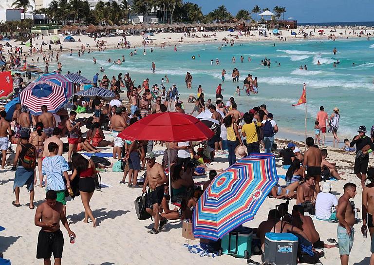 REPUNTA EL TURISMO EN EL CARIBE MEXICANO PESE A INSEGURIDAD Y SARGAZO