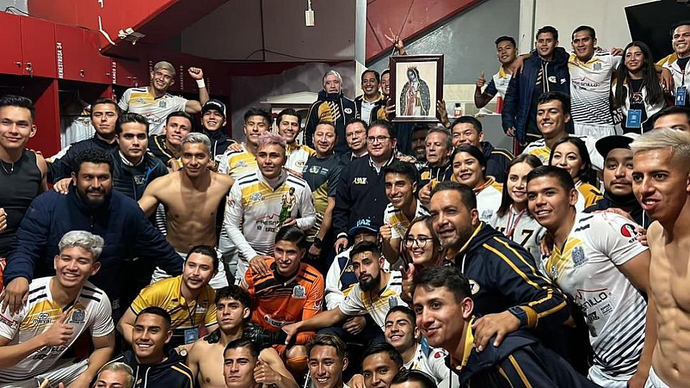 TUZOS DE LA UAZ CAMPEÓN DE LA LIGA PREMIER