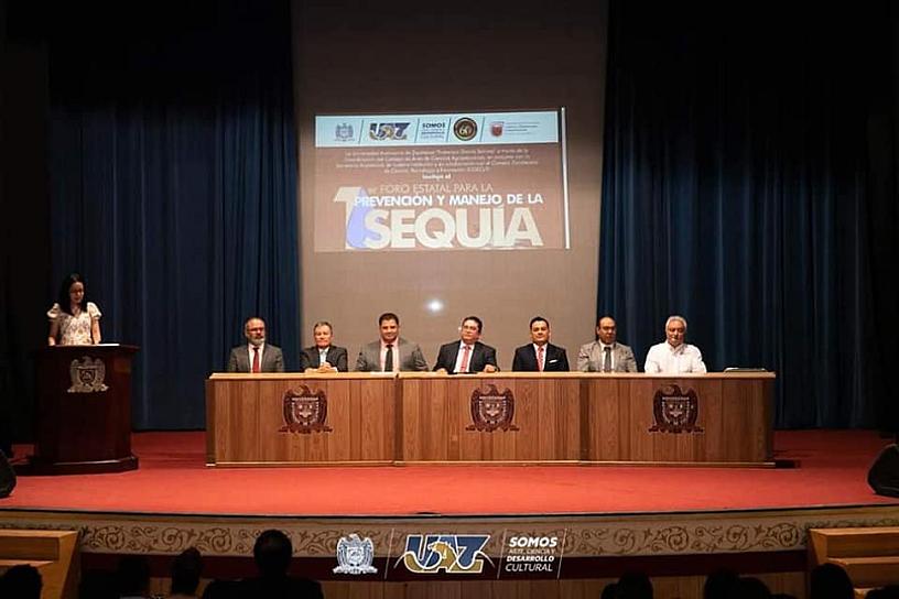 UAZ LLEVA A CABO EL “1ER FORO ESTATAL PARA PREVENCIÓN Y MANEJO DE SEQUÍA”