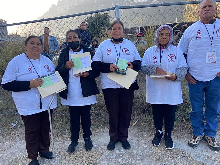 Acude a su cita consular primer grupo de 2025 del Programa Corazón de Plata 