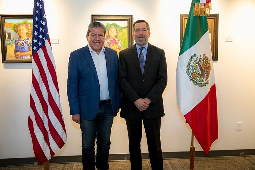 ACUDE GOBERNADOR A CONSULADO DE MÉXICO EN UTAH