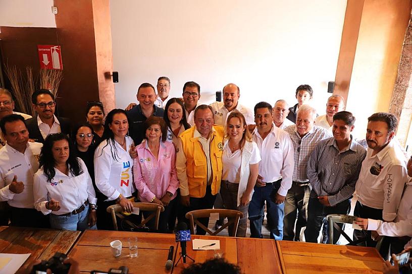 UNIDAD DEL PRD, PAN Y PRI DARÁ TRIUNFOS ELECTORALES CONTUNDENTES: MIGUEL TORRES