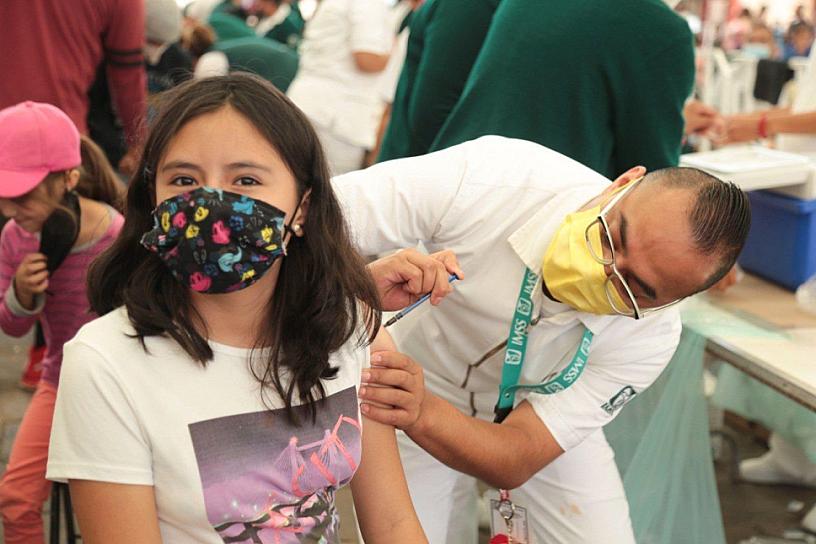 VACUNADOS CONTRA COVID, NIÑOS DE 35 MUNICIPIOS DE ZACATECAS