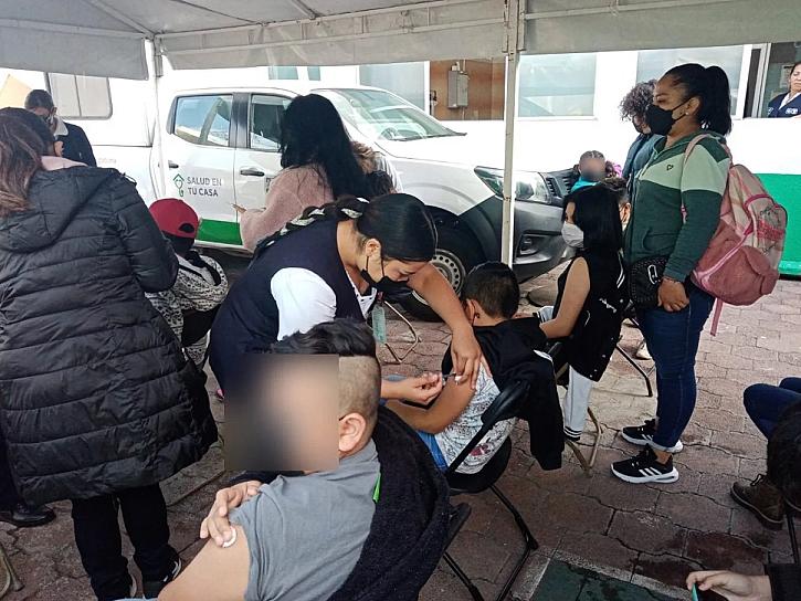 VACUNAN A NIÑOS CONTRA COVID-19 EN FRESNILLO 