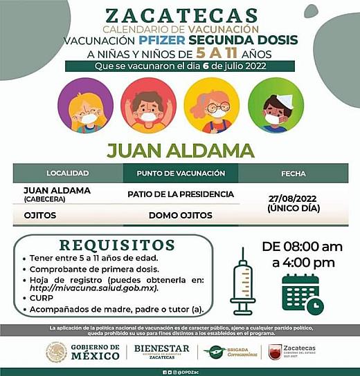 VACUNARÁN EL FIN DE SEMANA EN MUNICIPIOS