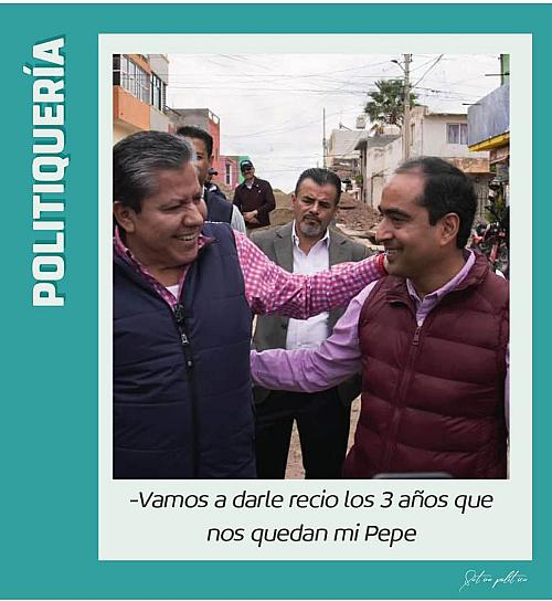 -Vamos a darle recio los 3 años que nos quedan mi Pepe