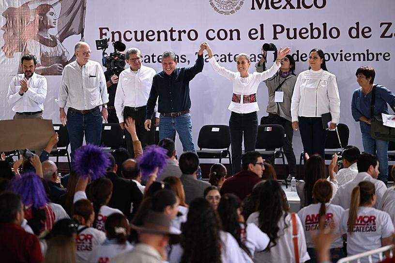 VAMOS A REGRESAR EL TURISMO A ZACATECAS: SHEINBAUM