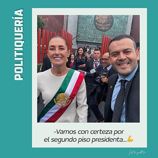 -Vamos con certeza por el segundo piso presidenta... 💪🏼