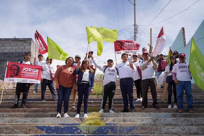 VAN COLONIAS Y COMUNIDADES CON JORGE MIRANDA CASTRO 