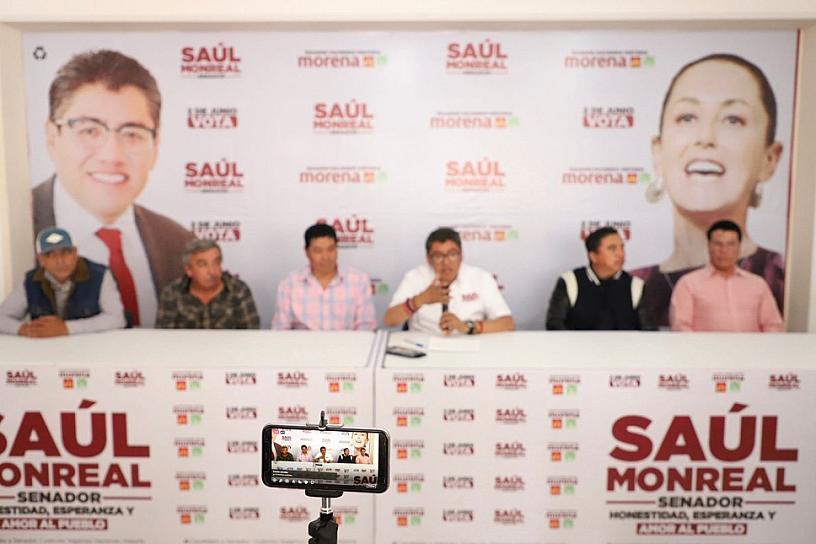 VA SAÚL MONREAL POR EL RESCATE DE LA CRISIS AGRARIA 