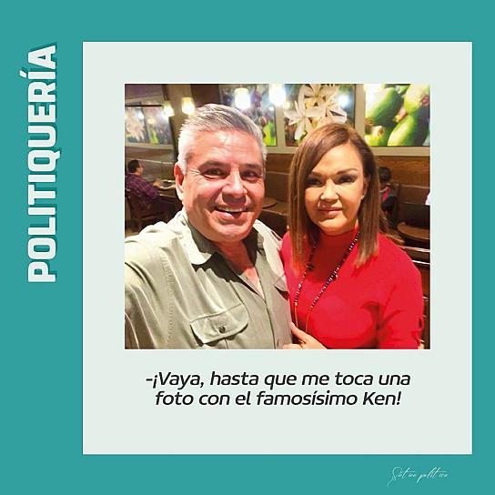 -¡Vaya, hasta que me toca una foto con el famosísimo Ken!