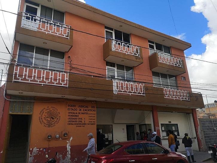 VENDERÁN OFICINAS DE LOS JUZGADOS DEL CENTRO DE FRESNILLO 