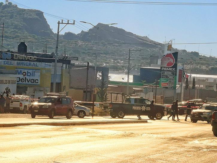 ACRIBILLAN A UN POLICÍA ESTATAL EL FRESNILLO 