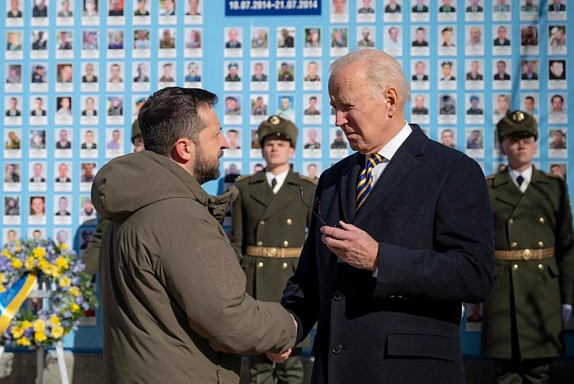 VIAJE DE BIDEN A KIEV, PLANEADO DURANTE MESES