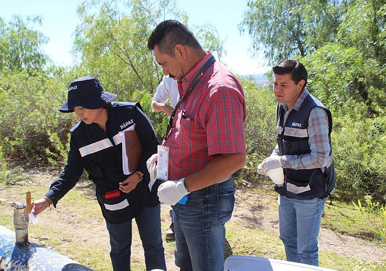 VIGILAN SSZ Y JIAPAZ CALIDAD DEL AGUA DISTRIBUIDA A LA POBLACIÓN