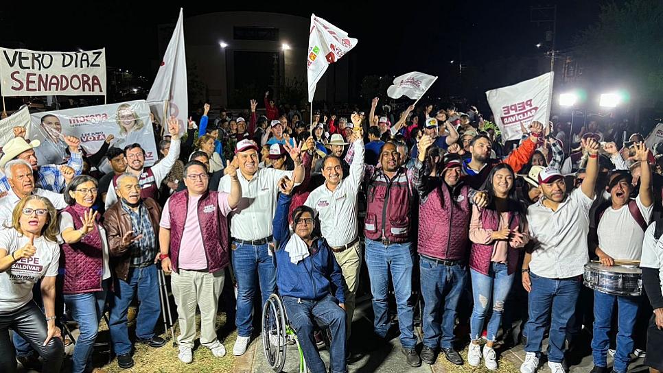 VILLAS DE GUADALUPE ESTÁ CON PEPE SALDÍVAR