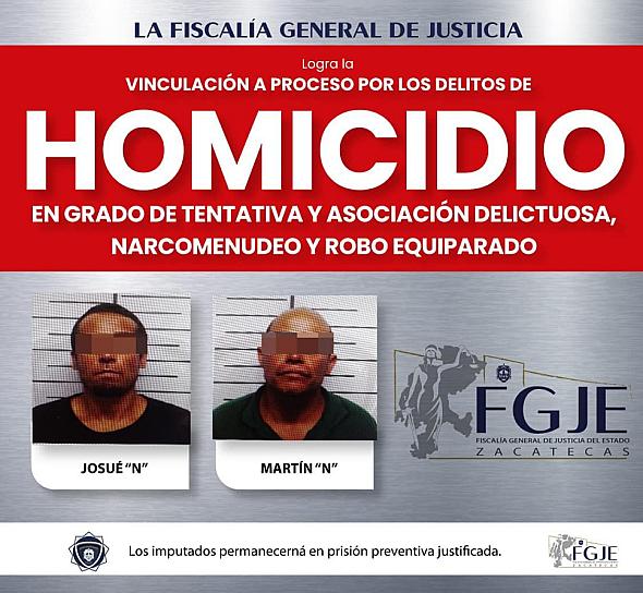 VINCULAN A PROCESO A AGRESORES DE POLICÍAS