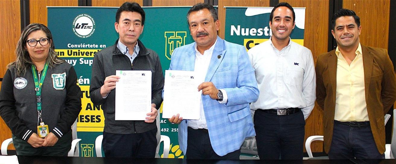 ACUERDAN UTZAC Y NAGAKURA TRABAJAR DE LA MANO PARA CAPACITAR A ESTUDIANTES EN MATERIA AUTOMOTRIZ 
