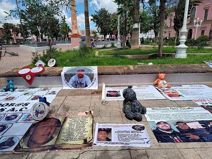 VISIBILIZAN CASOS DE PERSONAS DESAPARECIDAS EN FRESNILLO