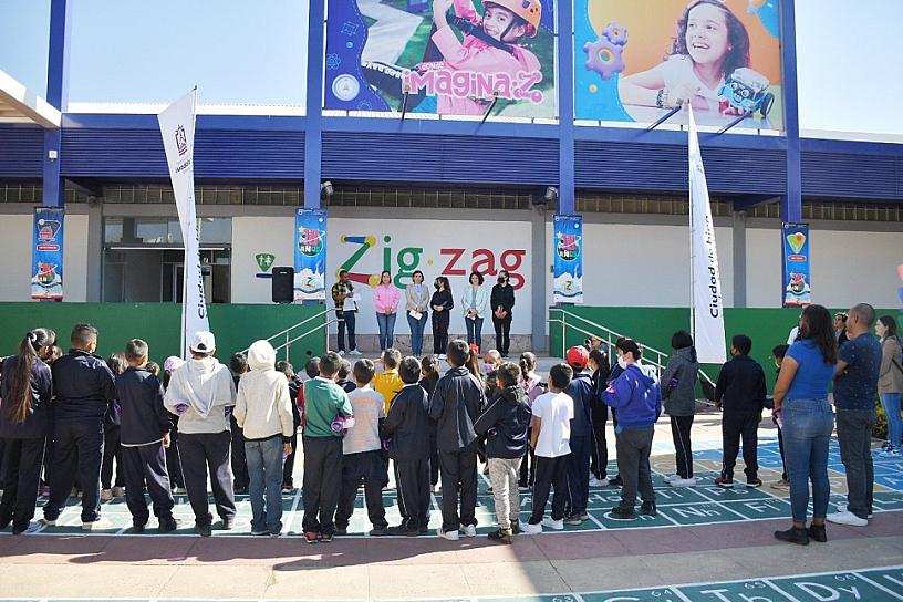 VISITARÁN NIÑOS GUADALUPENSES EL ZIGZAG