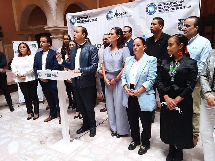 VISITA ZACATECAS EL LÍDER NACIONAL DEL&nbsp;PAN, MARKO CORTÉS