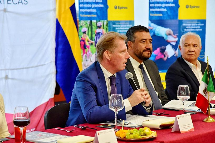 VISITA ZACATECAS EMBAJADOR DE SUECIA EN MÉXICO 