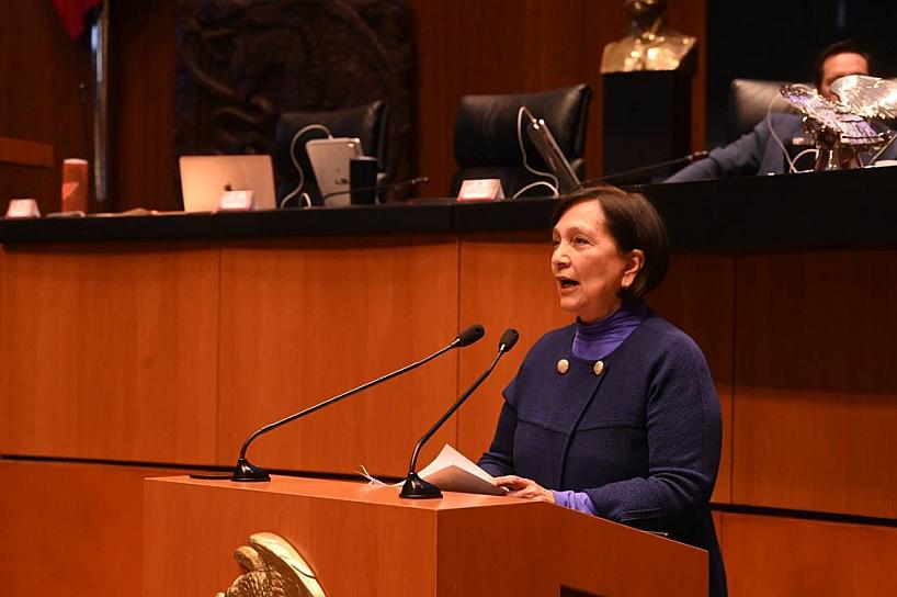 VOTA AMALIA GARCÍA A FAVOR DE ‘REFORMAS DEL BIENESTAR’