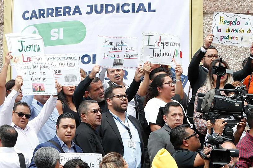 VOTARÁN MAGISTRADOS Y JUECES EL LUNES PARA DETERMINAR PARO DE LABORES CONTRA LA REFORMA JUDICIAL
