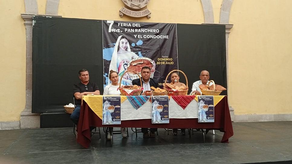 ¡PARA CHUPARSE LOS DEDOS! REALIZARÁN FERIA DEL PAN RANCHERO Y EL CONDOCHE