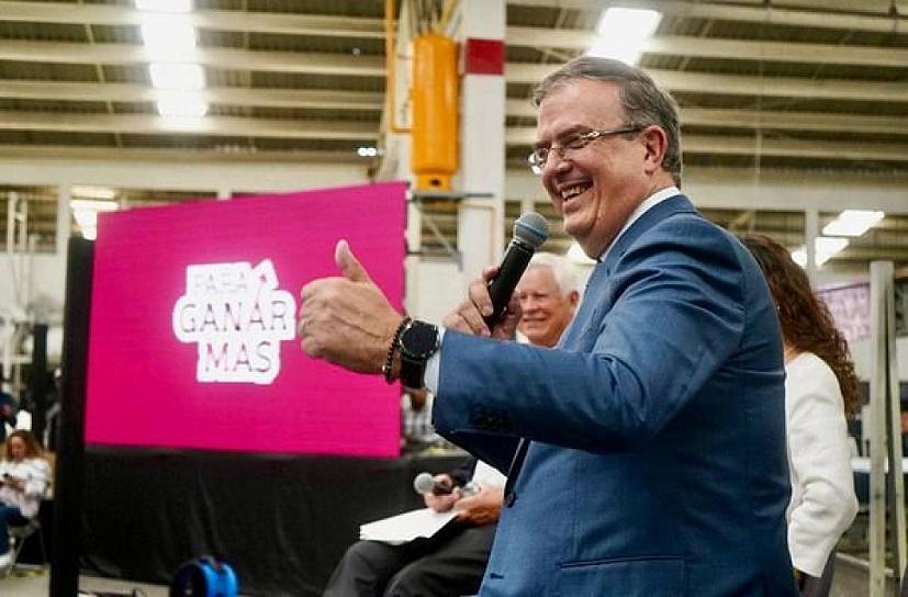 ACUSA EBRARD ACARREO MONUMENTAL A FAVOR DE CLAUDIA SHEINBAUM