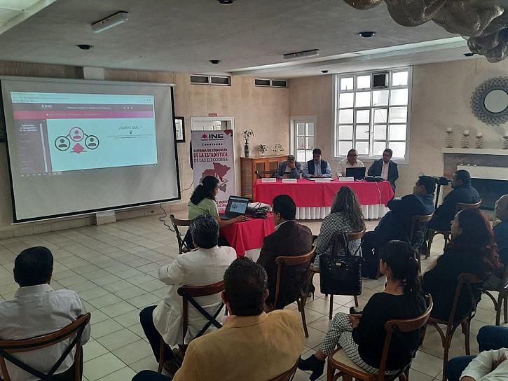 PRESENTA INE SISTEMA DE CONSULTA DE ESTADÍSTICA DE ELECCIONES EN FRESNILLO