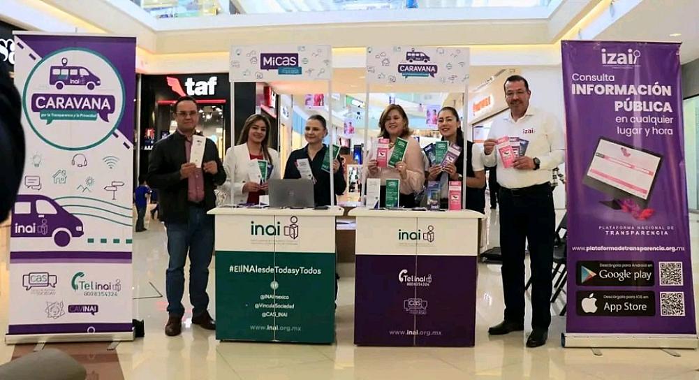 INSTALAN MÓDULO DE TRANSPARENCIA EN GALERÍAS