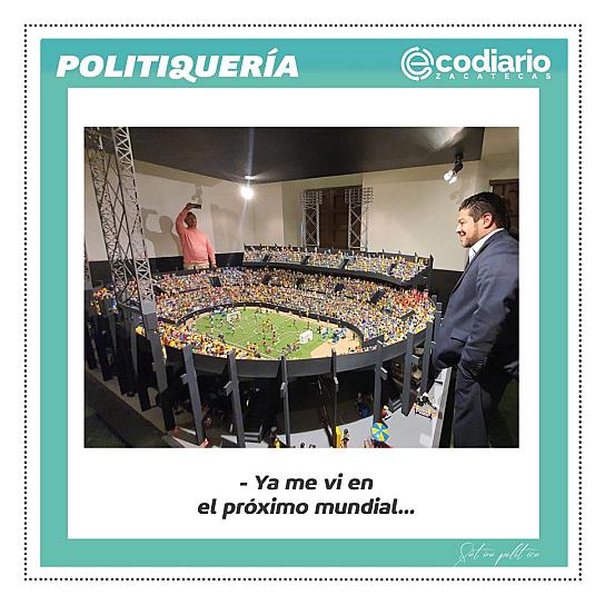 -Ya me vi en el próximo mundial...