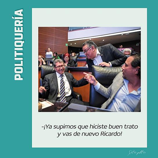 -¡Ya supimos que hiciste buen trato y vas de nuevo Ricardo!