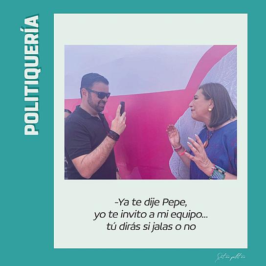 -Ya te dije Pepe, yo te invito a mi equipo... tú dirás si jalas o no