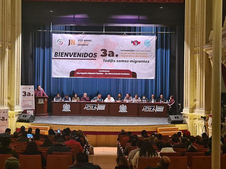 INAUGURAN TRABAJOS DE LA TERCERA CONVENCIÓN INTERNACIONAL MIGRANTE
