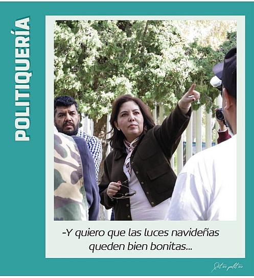 -Y quiero que las luces navideñas queden bien bonitas...